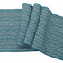 Artisan Hand Loomed Cotton Table Runner - Blue Ocean - 18"x96" - ARCADIA HOME